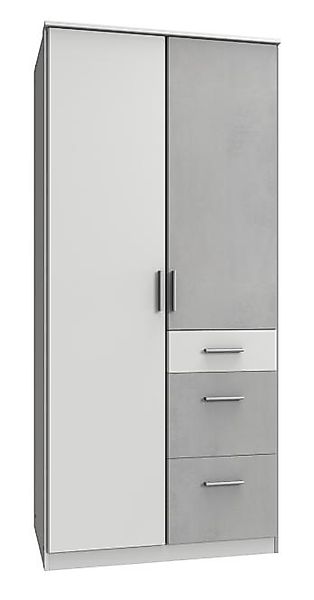 Kleiderschrank 2trg. JOKER von WIMEX weiß günstig online kaufen