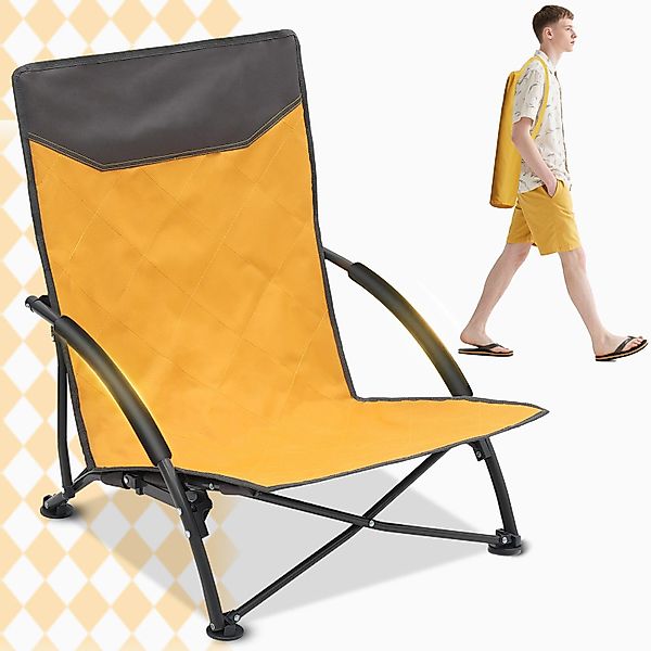 Sekey Klappstuhl Strandliegestuhl Klappbar leicht niedriger günstig online kaufen
