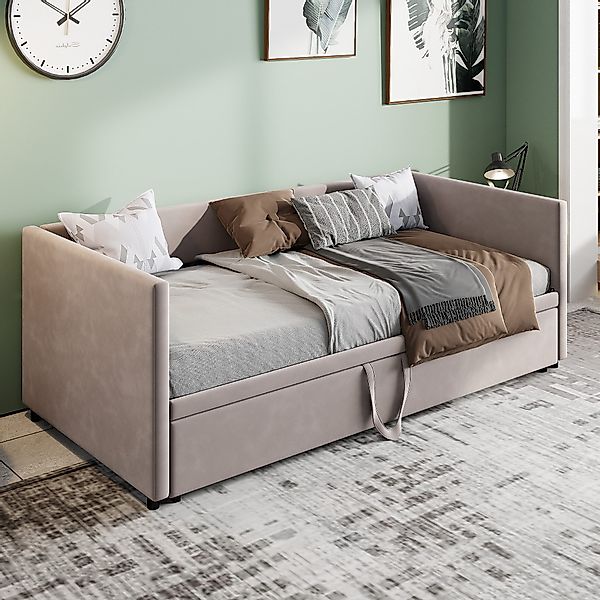 PXloue Daybett Schlafsofa Polsterbett Doppelbett Ausziehbar günstig online kaufen