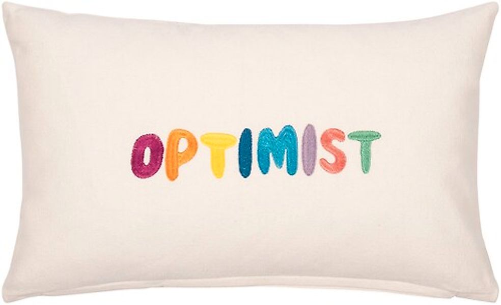 PAD Dekokissen »Optimist«, Made in Europe, Kissenhülle ohne Füllung, 1 Stüc günstig online kaufen