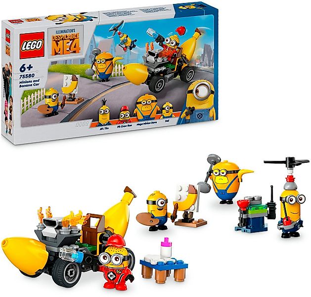 LEGO® Minions und das Bananen Auto (75580), LEGO Despicable Me Konstruktion günstig online kaufen
