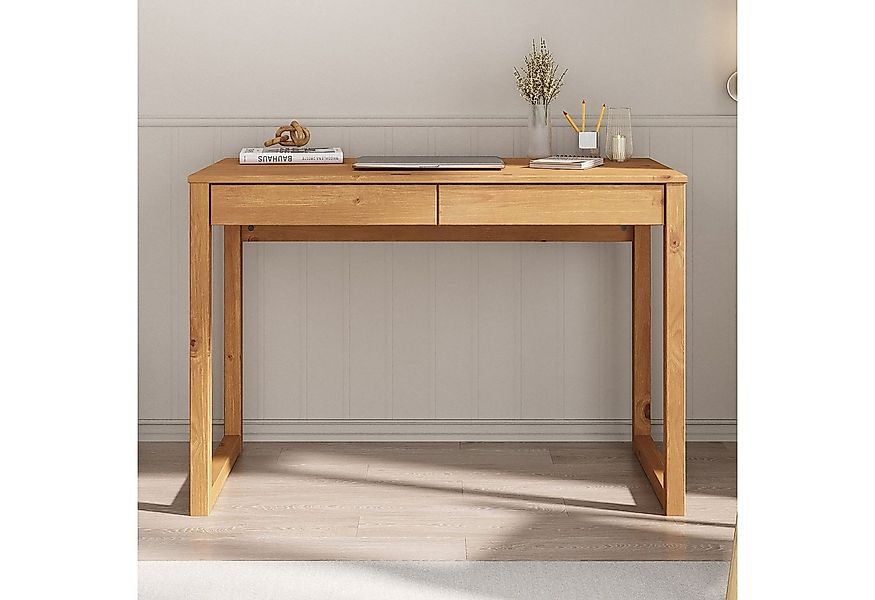 IDIMEX Schreibtisch NOAH, Bürotisch mit 2 Schubladen, Konsolentisch aus Kie günstig online kaufen