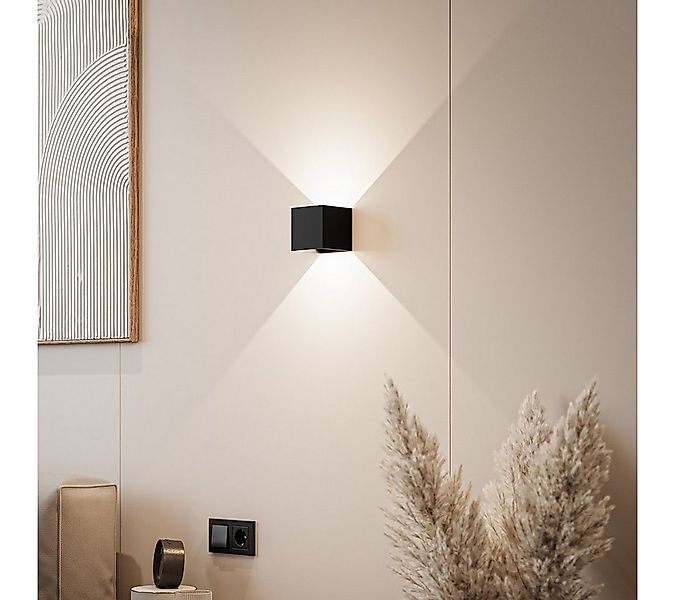 Neona LED Wandleuchte XENA AKKU, Flexibles Lichtspiel durch 4 verstellbare günstig online kaufen