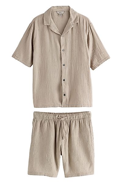 Next Pyjama T-Shirt und Shorts aus günstig online kaufen