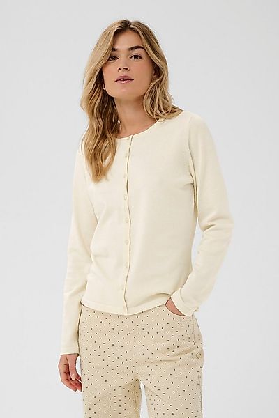 Saint Tropez Strickjacke A8661, MilaSZ R-Neck Cardigan Viskose Feinstrick, günstig online kaufen