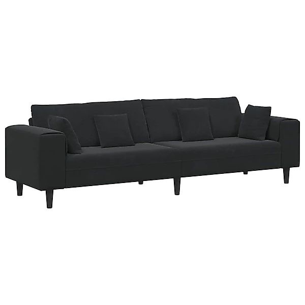 vidaXL Sofa Samt Sofa mit Kissen günstig online kaufen
