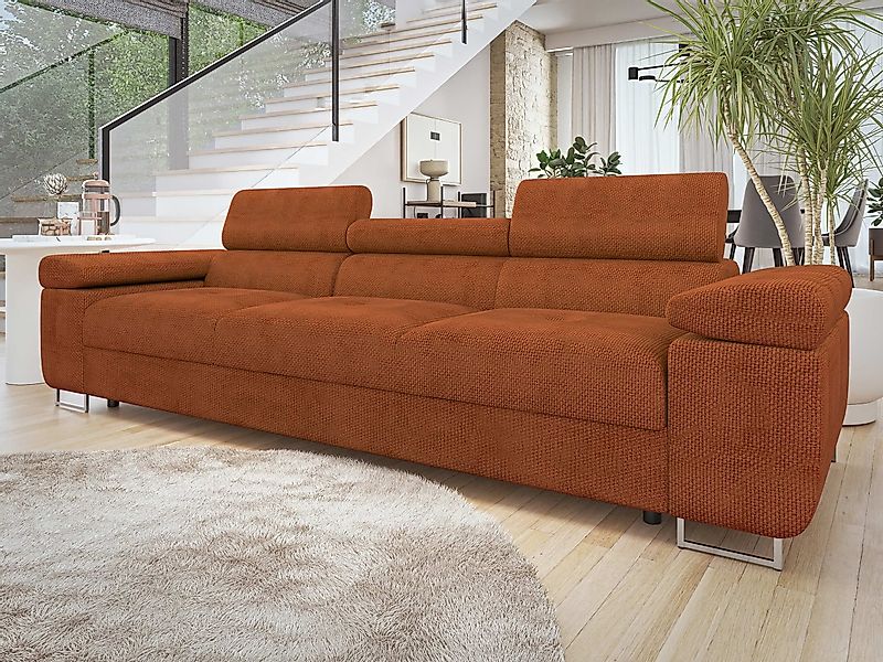 MIRJAN24 Sofa Torezio 3, Einstellbare Kopfstützen, günstig online kaufen