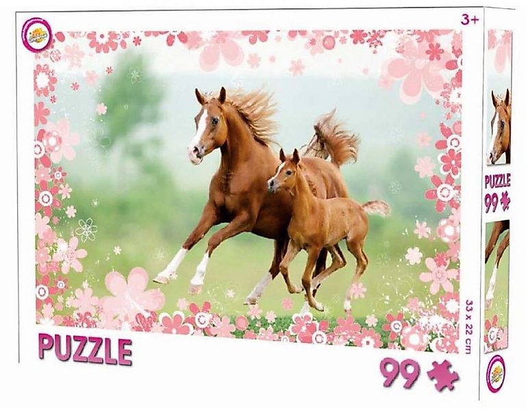COFI 1453 Puzzle Zoo & Farm Puzzle, Spaßiges Tiermotiv für Kinder, Puzzlete günstig online kaufen