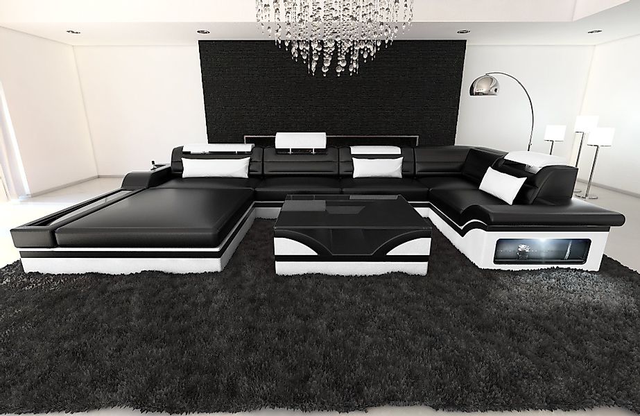 Sofa Dreams Wohnlandschaft Sofa Leder Mezzo günstig online kaufen