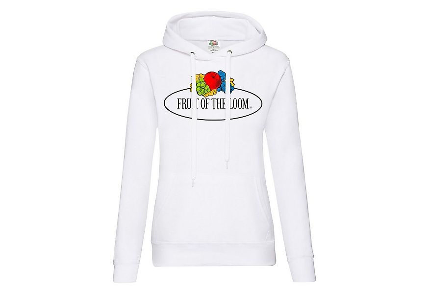 Fruit of the Loom Kapuzensweatshirt Damen Kapuzenpullover mit Vintage-Logo günstig online kaufen