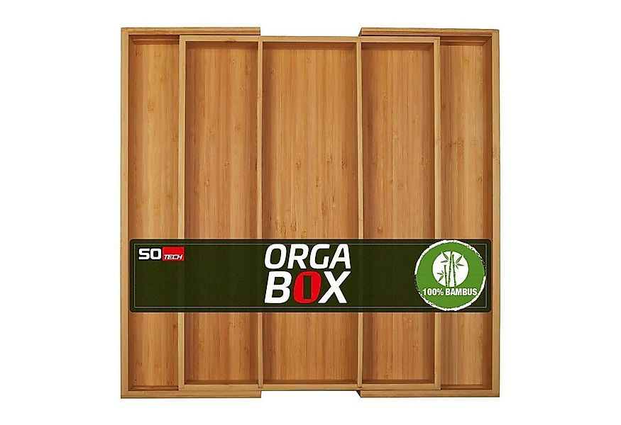 SO-TECH® Besteckeinsatz ORGA-BOX® III Universal Bambus Besteckkasten verste günstig online kaufen