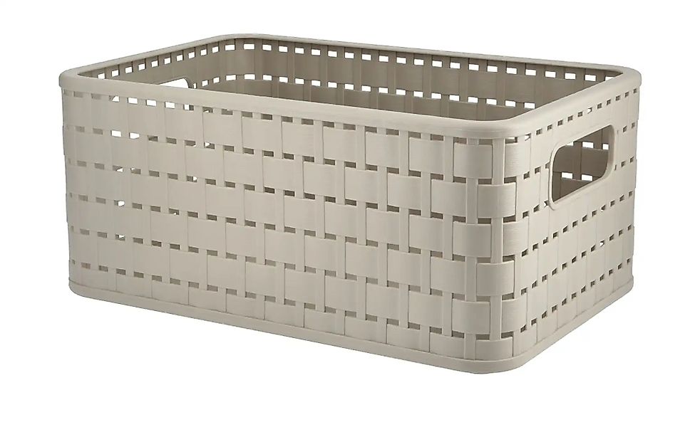 ROTHO Aufbewahrungskorb Rotho Korb Country A5, 6 L cappuccino günstig online kaufen
