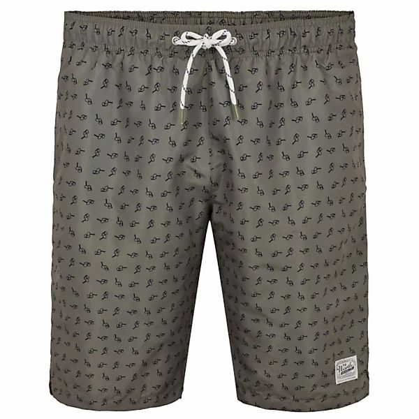 North Badeshorts mit Allover-Print günstig online kaufen