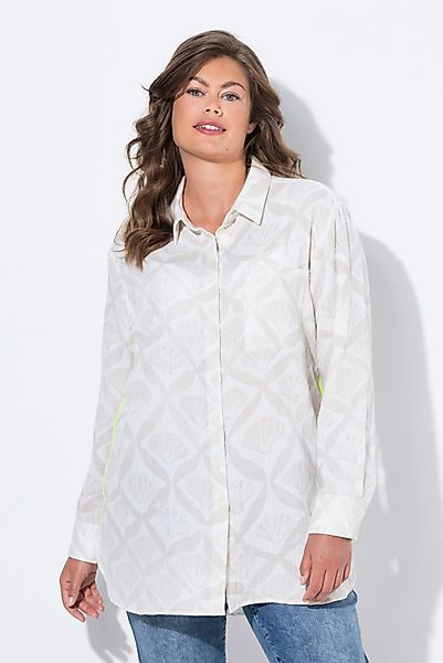 Laurasøn Hemdbluse Musselin-Longbluse Langarm günstig online kaufen