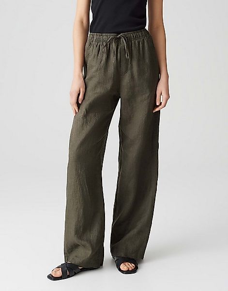 OPUS Leinenhose MILENI LINEN mit vorverlegter Seitennaht günstig online kaufen
