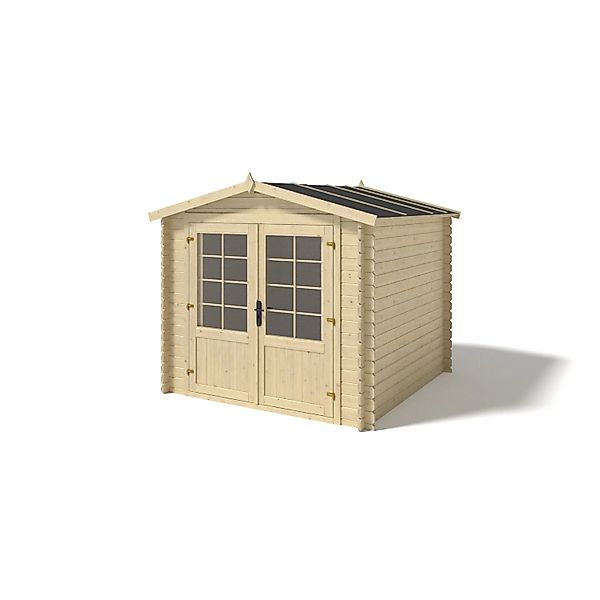 Altanka Gartenhaus   Gerätehaus 6.25 m2   2.5x2.5 m   28 mm   DOM521 günstig online kaufen