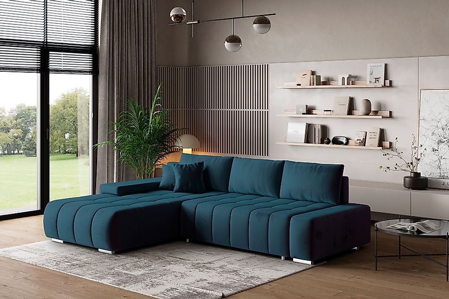 Masseno Ecksofa ALESE mit Schlaffunktion L-Form, günstig online kaufen