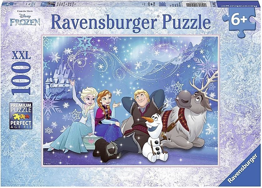 Ravensburger Puzzle Disney Frozen, Eiszauber, 100 günstig online kaufen