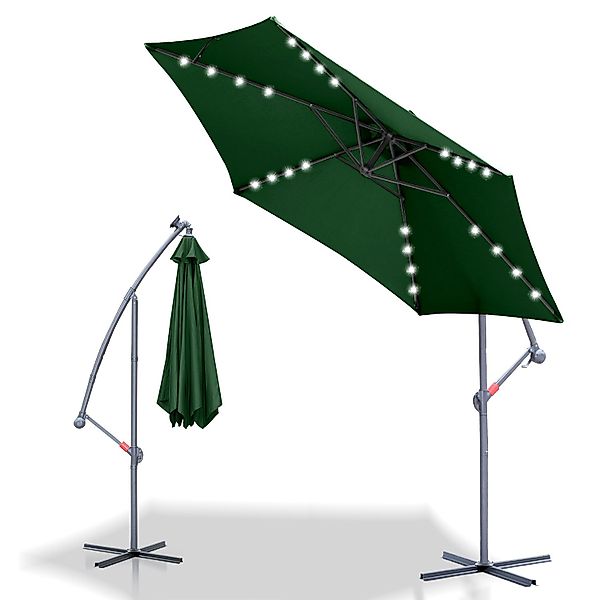 Clanmacy Sonnenschirm 3m/3.5m Sonnenschirm Gartenschirm mit günstig online kaufen
