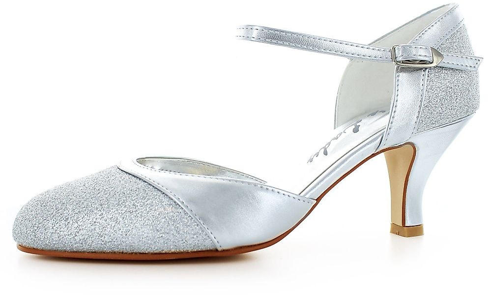 White Lady 701 silber Glitter Slingpumps günstig online kaufen