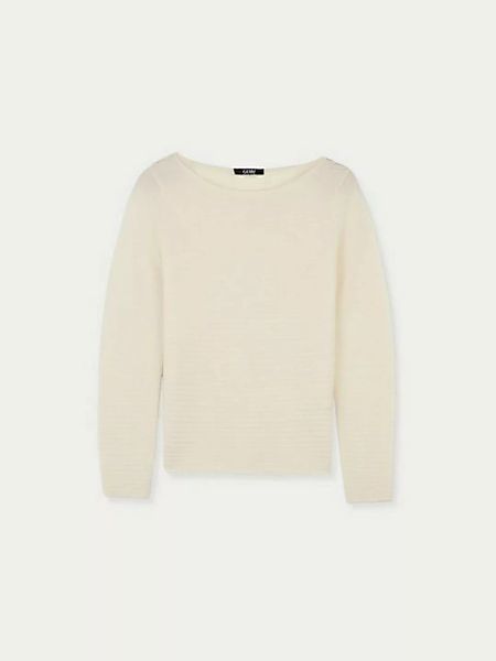 GOBI Cashmere Rundhalspullover Rippenpullover aus Kaschmir-Seide günstig online kaufen