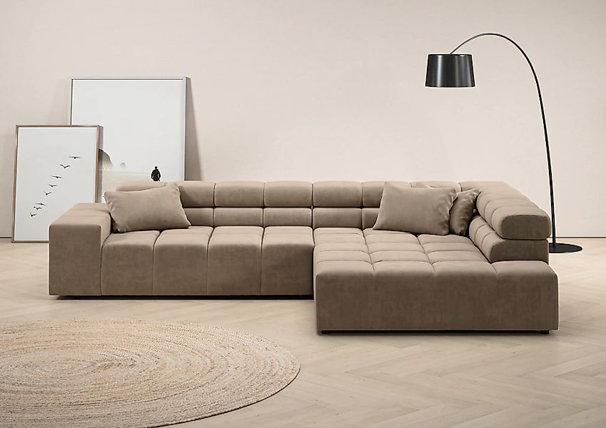 INOSIGN Ecksofa "Ancona incl. Kopfteilverstellung, OTTOs Choice, Breite 319 günstig online kaufen