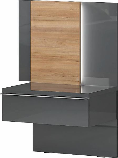 Places of Style Nachtkonsole "Onyx, Nachttisch mit 1 Schublade, hochwertige günstig online kaufen