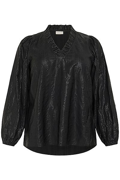 KAFFE Curve Langarmbluse Langarm-Bluse KCanni Große günstig online kaufen