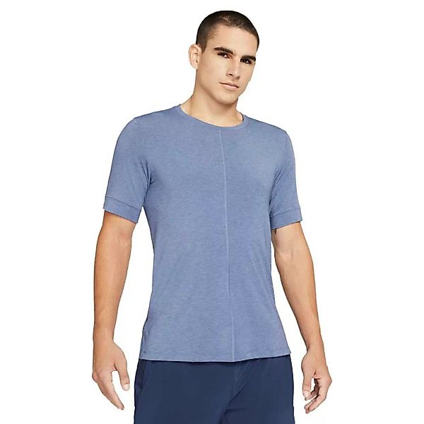 Nike Yoga Dri Fit Kurzarm T-shirt 2XL Midnight Navy / Ashen Slate / Black günstig online kaufen