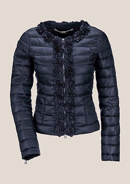 MADELEINE Kurzjacke "Jacke Wattierte Steppjacke mit Blüten-Dekoration" günstig online kaufen
