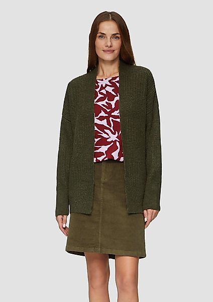 s.Oliver Cardigan Strickjacke Flauschige Strickjacke in günstig online kaufen