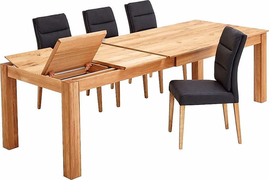 Relita Esstisch Family, mit Auszugsfunktion, Eiche günstig online kaufen
