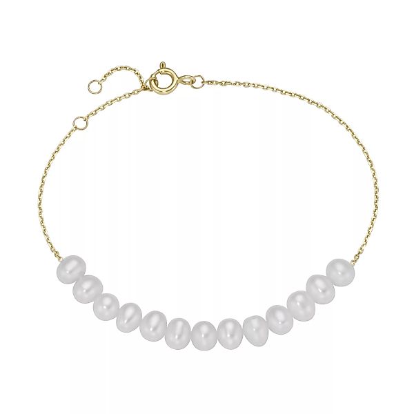 Luigi Merano Armband "mit Süßwasser Perlen, Gold 585" günstig online kaufen