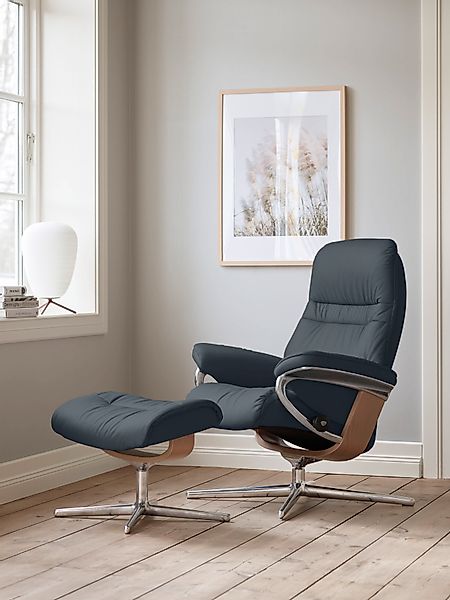 Stressless® Relaxsessel »Sunrise«, (Set, Relaxsessel mit Hocker), mit Hocke günstig online kaufen