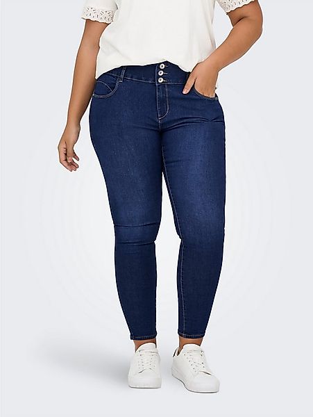 ONLY CARMAKOMA Skinny-fit-Jeans CARANNA HW SKINNY ANK MBD DNM ANA günstig online kaufen