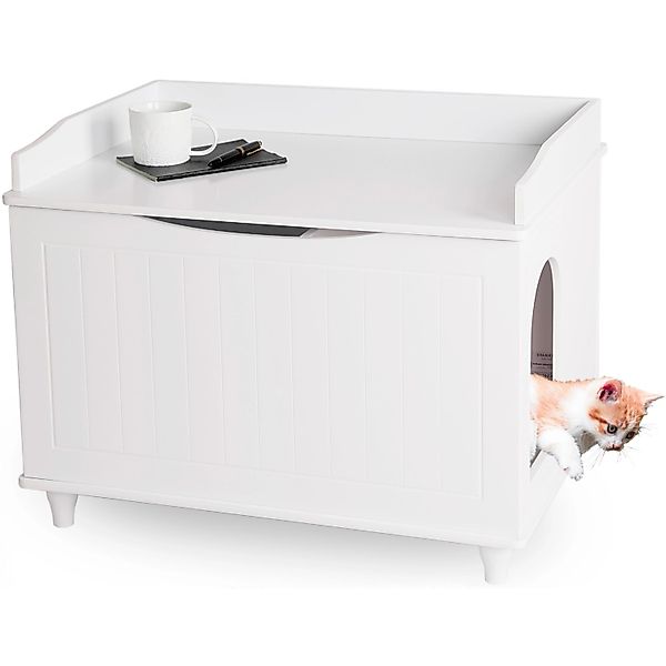 WONDERMAKE Tierhaus Katzenschrank für Katzentoilette groß günstig online kaufen