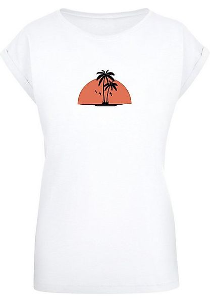 Merchcode T-Shirt Merchcode Damen Ladies Summer - Beach T-Shirt (1-tlg) günstig online kaufen