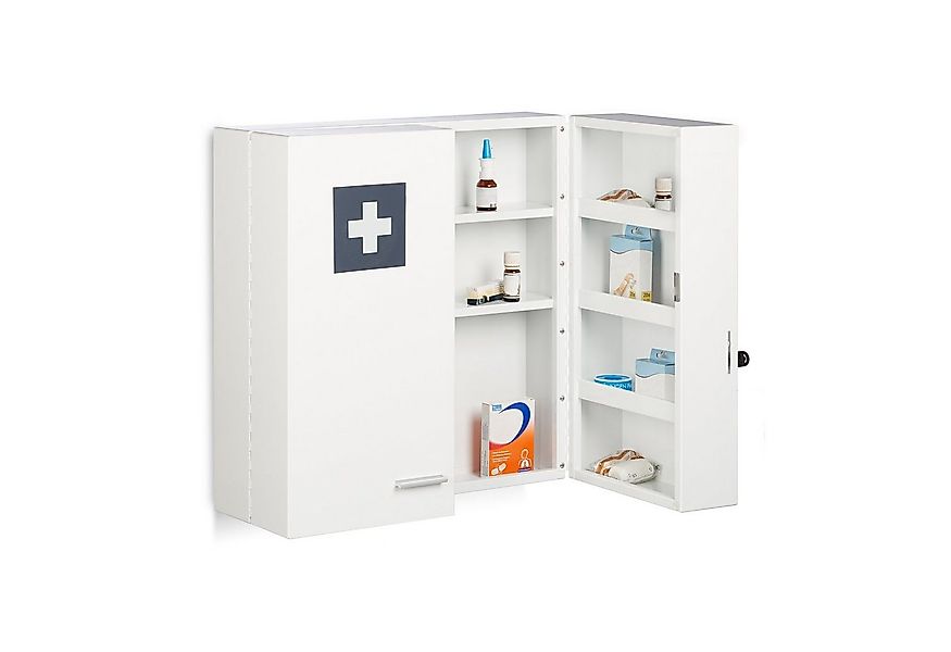 relaxdays Medizinschrank abschließbar günstig online kaufen