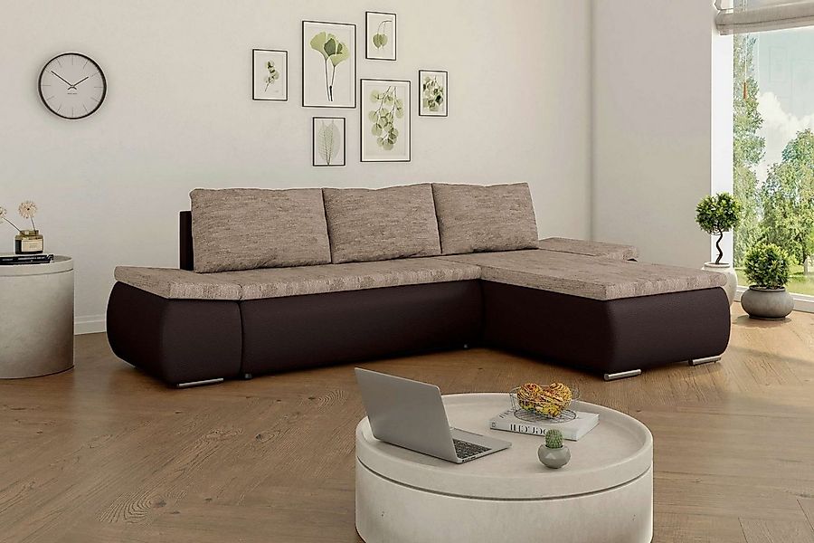 99rooms Ecksofa Olin, L-Form, Eckcouch, Ottomane links oder rechts bestellb günstig online kaufen