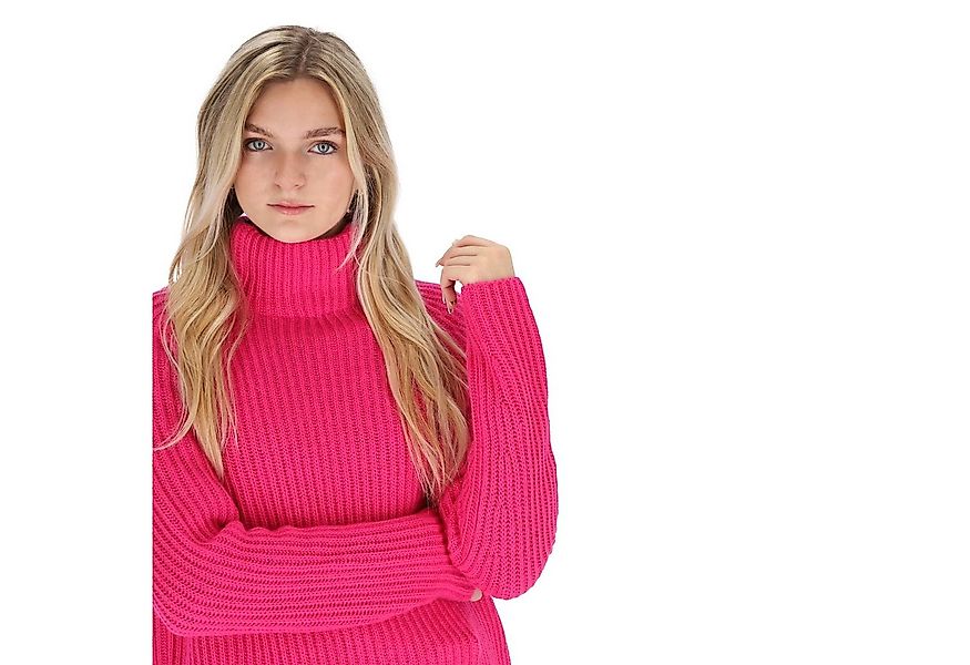 halsüberkopf Accessoires Strickpullover Stehkragen aus hochwertigem Wollmix günstig online kaufen