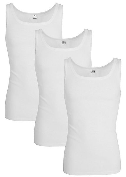 GÖTZBURG Unterhemd 3er Pack Herren Unterhemden (3-St) Feinripp Baumwolle günstig online kaufen