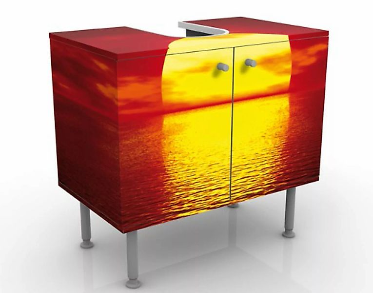 Waschbeckenunterschrank Fantastic Sunset günstig online kaufen