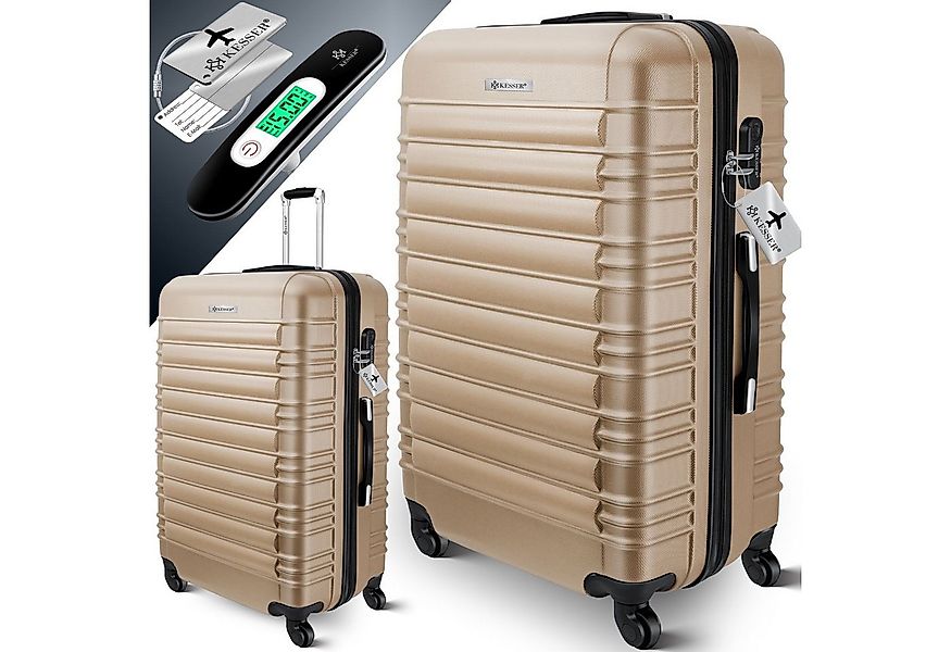 KESSER Kofferset, (1 tlg), Reisekoffer Hartschalen-Koffer Inkl. Kofferwaage günstig online kaufen