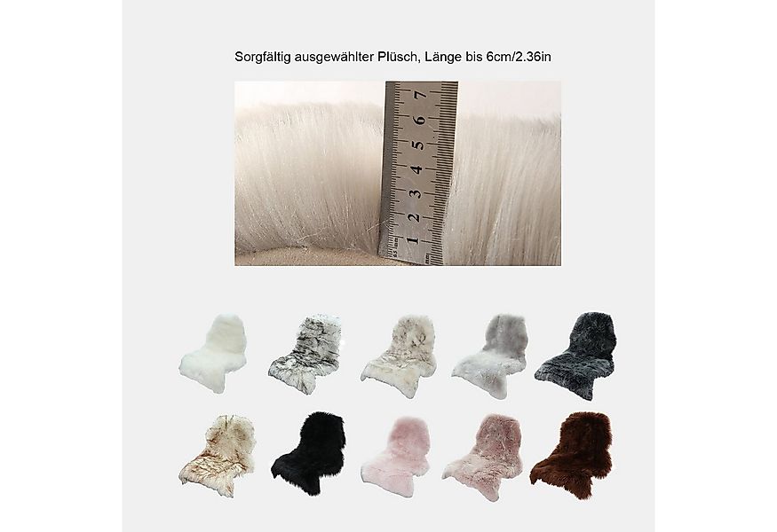 HAUSS SPOLE Fellteppich Fellteppich Dena Teppiche Fellteppich Kunstfell Fel günstig online kaufen