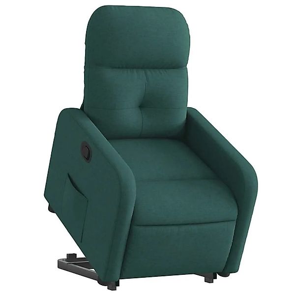 vidaXL Relaxsessel mit Aufstehhilfe Dunkelgrün Stoff 3206801 günstig online kaufen