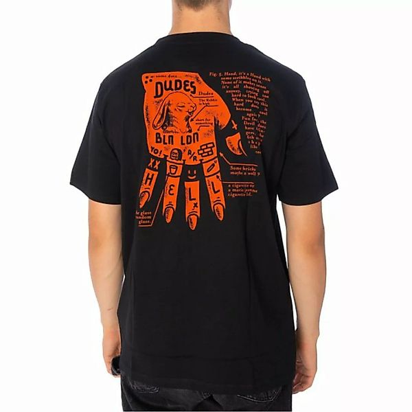 The Dudes T-Shirt The Dudes Dead Hand T-Shirt Herren Shirt schwarz (1-tlg) günstig online kaufen