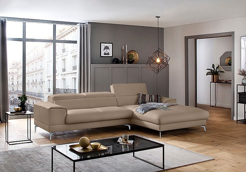 W.SCHILLIG Ecksofa »piedroo, Designsofa mit tollem Sitzkomfort, bequem und günstig online kaufen