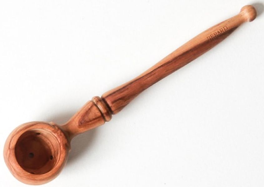 BERARD FRANCE 1892 Servierlöffel Olivenholz, 20 cm, jedes Stück ein Unikat günstig online kaufen