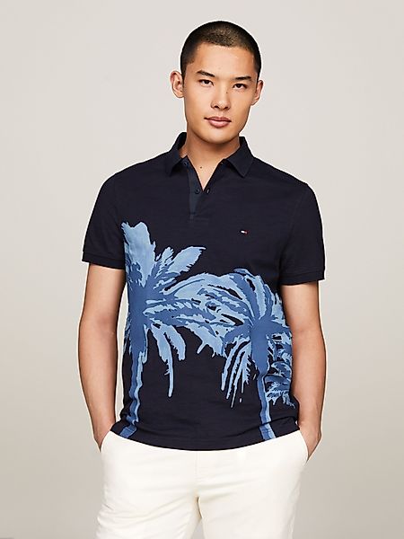 Tommy Hilfiger Poloshirt PALM PLACEMENT PRINT günstig online kaufen