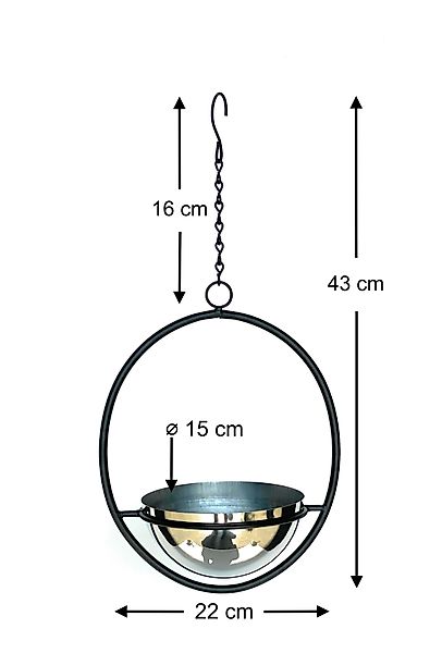 DanDiBo Blumenampel Innen Metall Wand Hängepflanzen günstig online kaufen